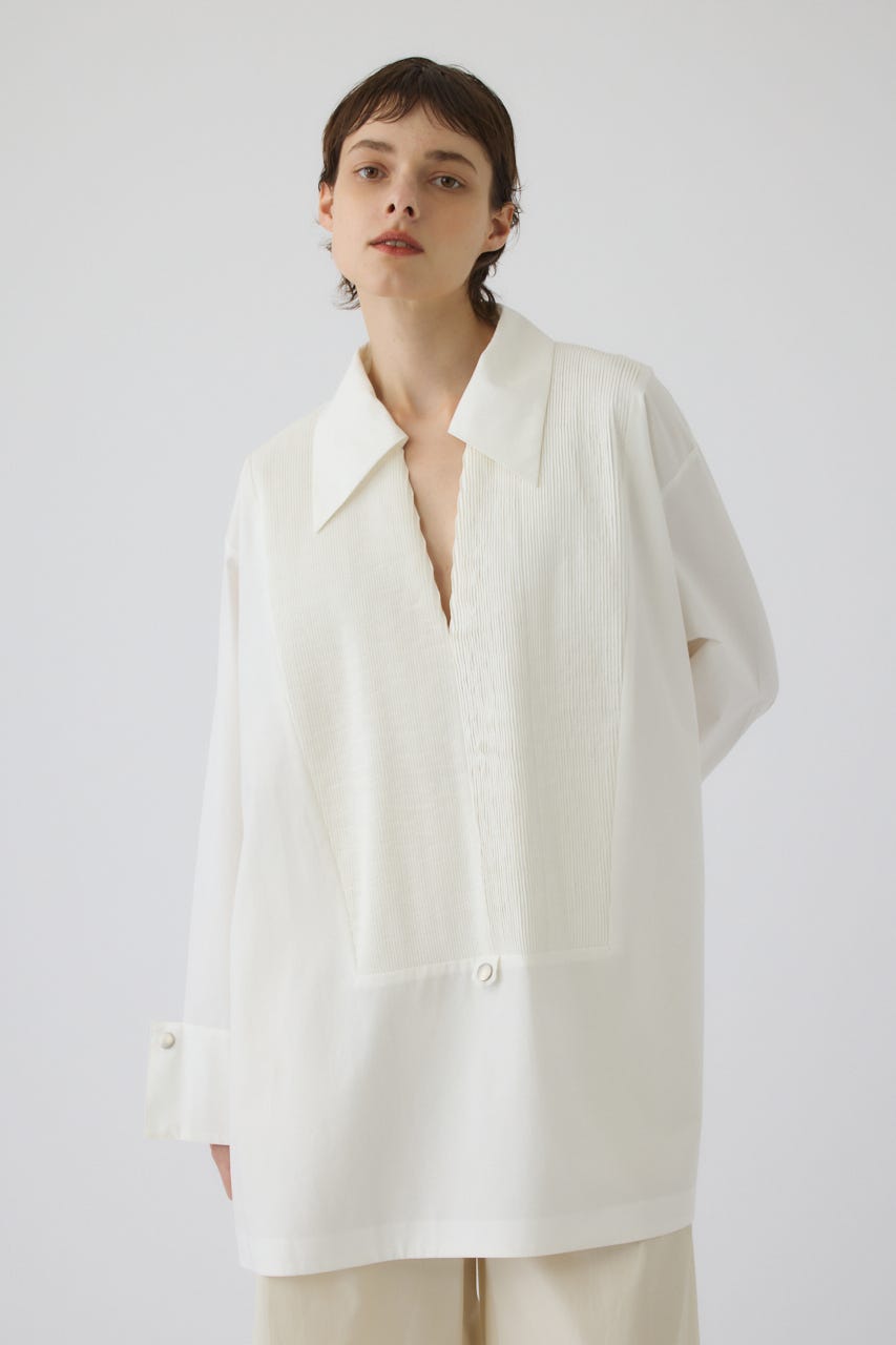 8/1- order start Pin-tuck kaftan WHT FREE