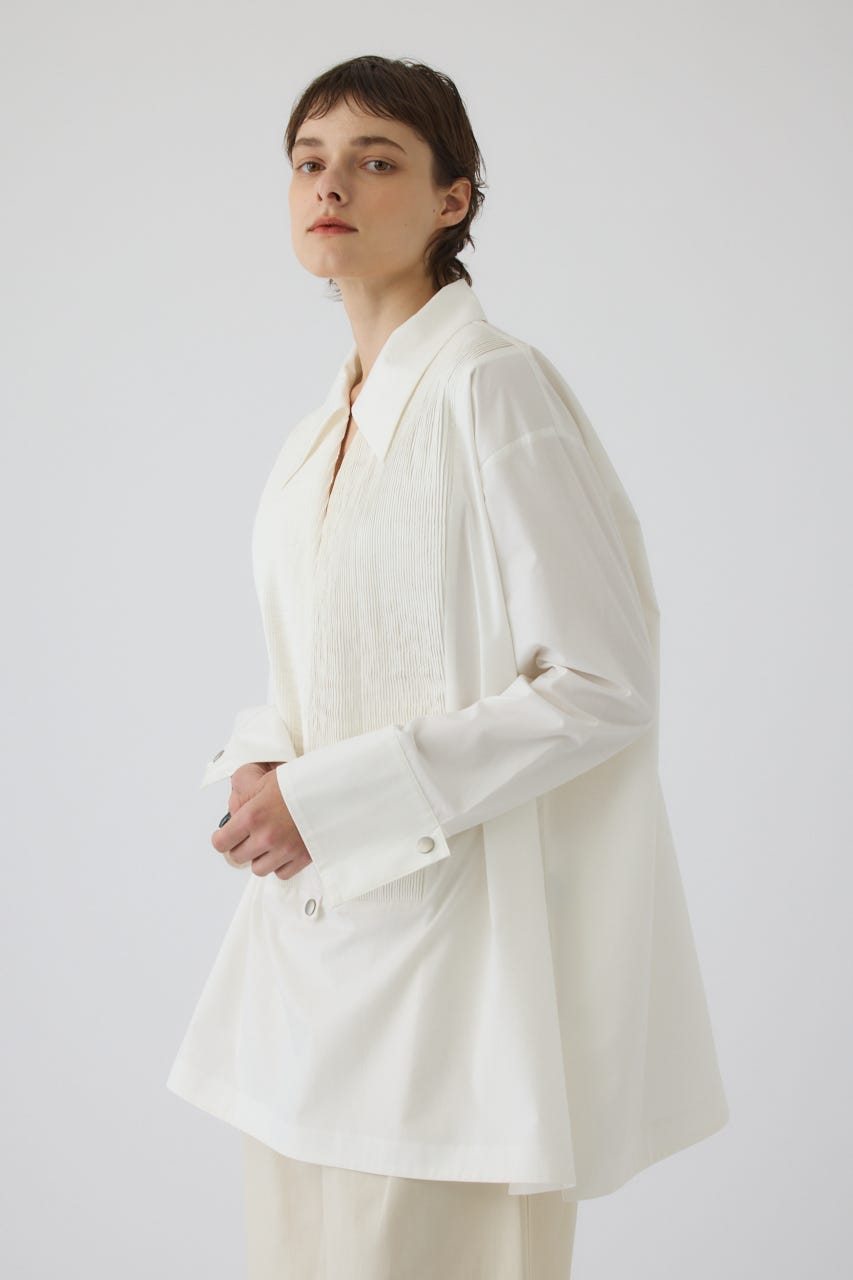 8/1- order start Pin-tuck kaftan WHT FREE