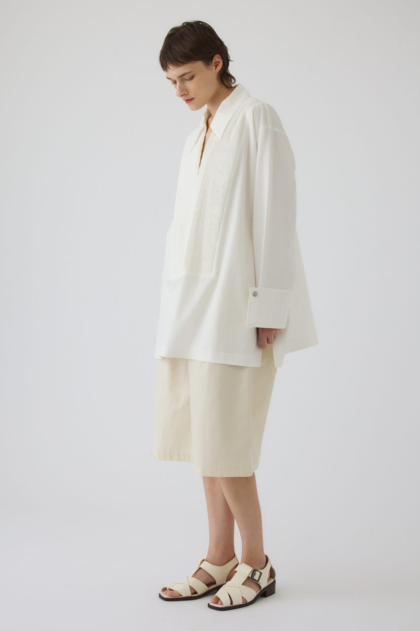 8/1- order start Pin-tuck kaftan WHT FREE