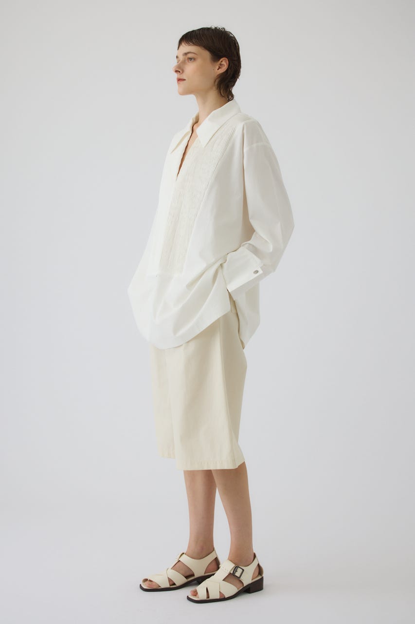 8/1- order start Pin-tuck kaftan WHT FREE