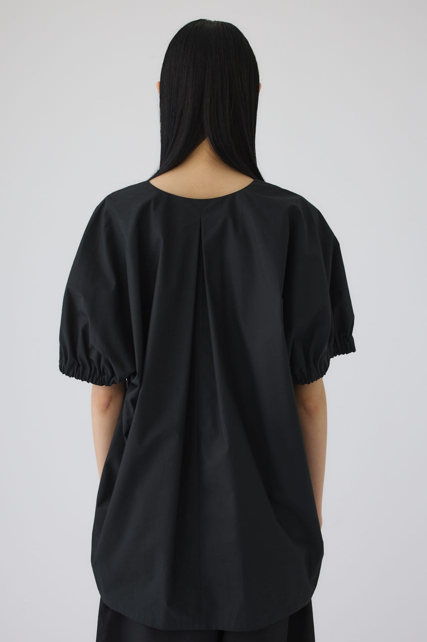 7/15- order start Gather sleeve v-neck PO BLK FREE