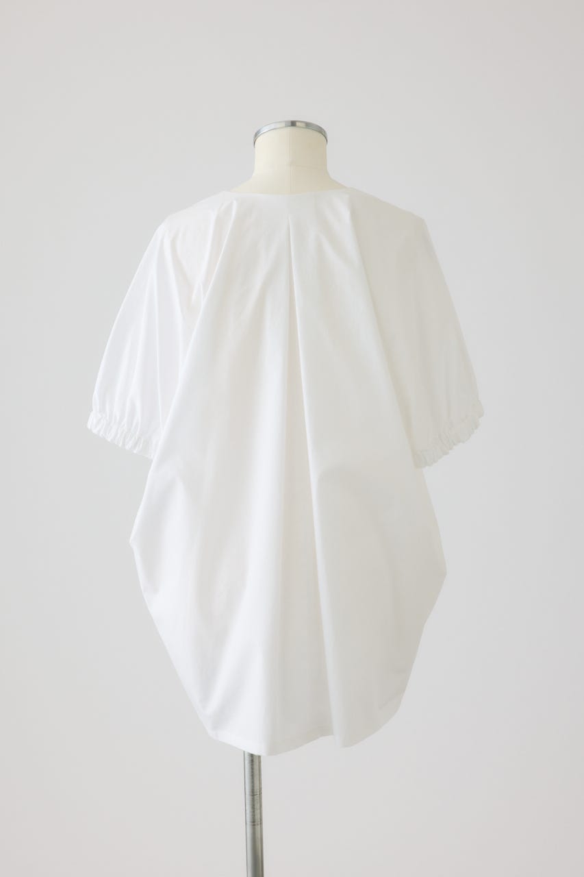 7/15- order start Gather sleeve v-neck PO WHT FREE