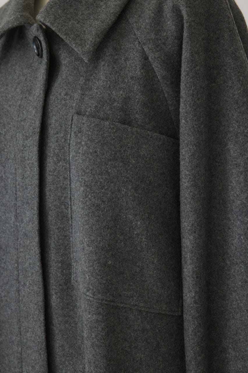 【26FW PRE ORDER】Round big sleeve CT GRY FREE