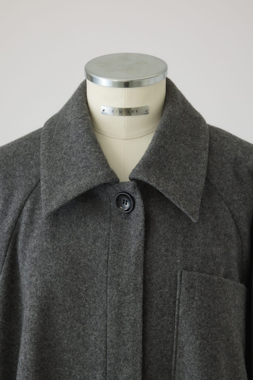 【26FW PRE ORDER】Round big sleeve CT GRY FREE