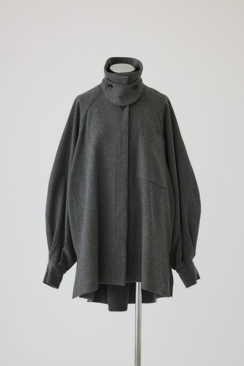 【26FW PRE ORDER】Round big sleeve CT GRY FREE