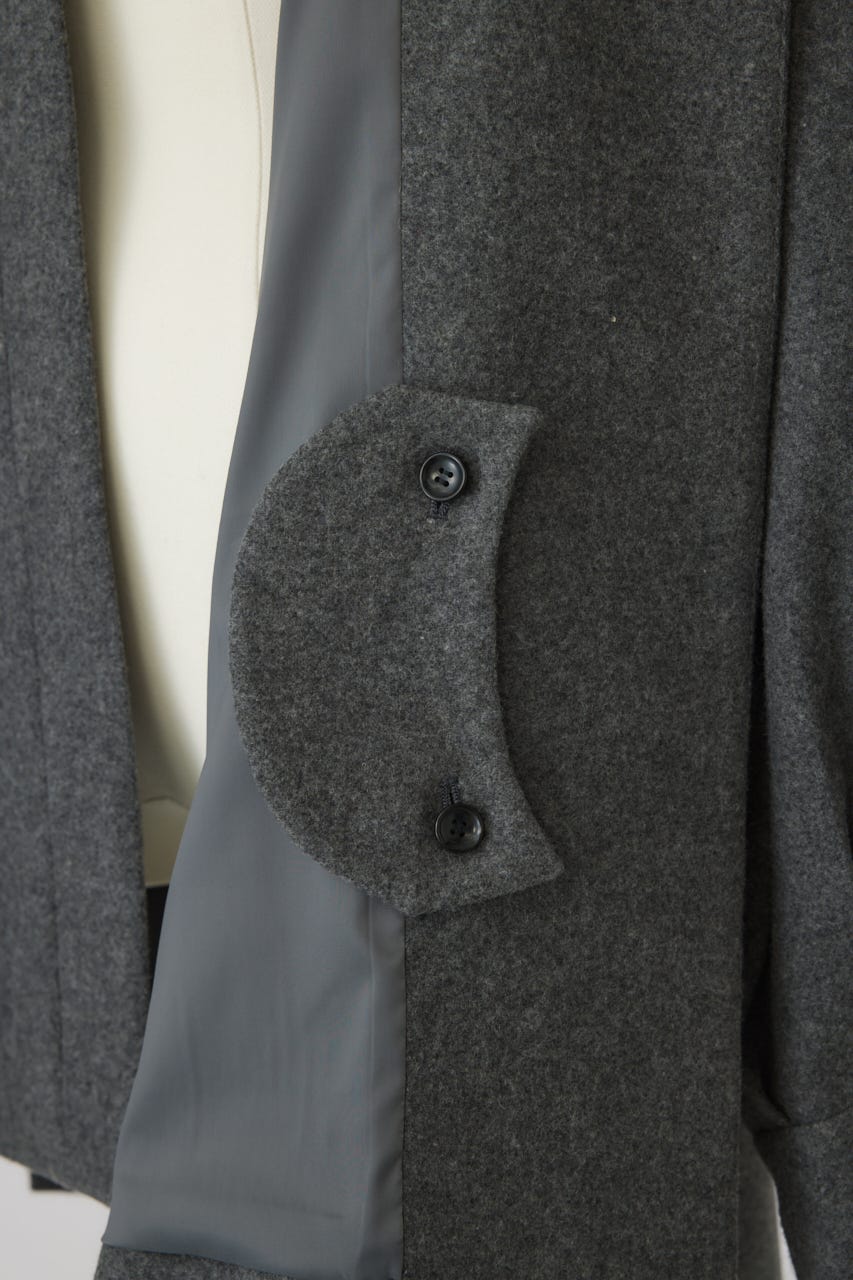 【26FW PRE ORDER】Round big sleeve CT GRY FREE