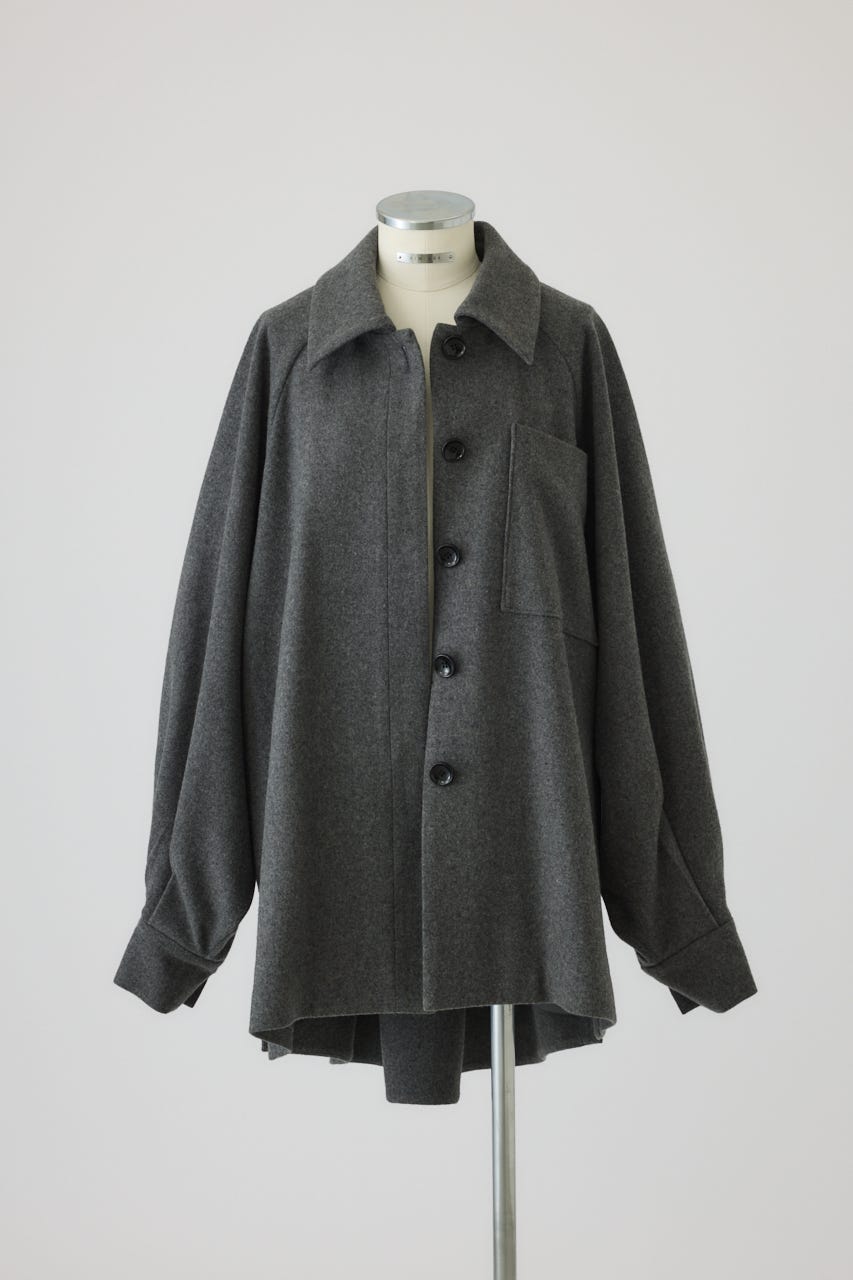 【26FW PRE ORDER】Round big sleeve CT GRY FREE