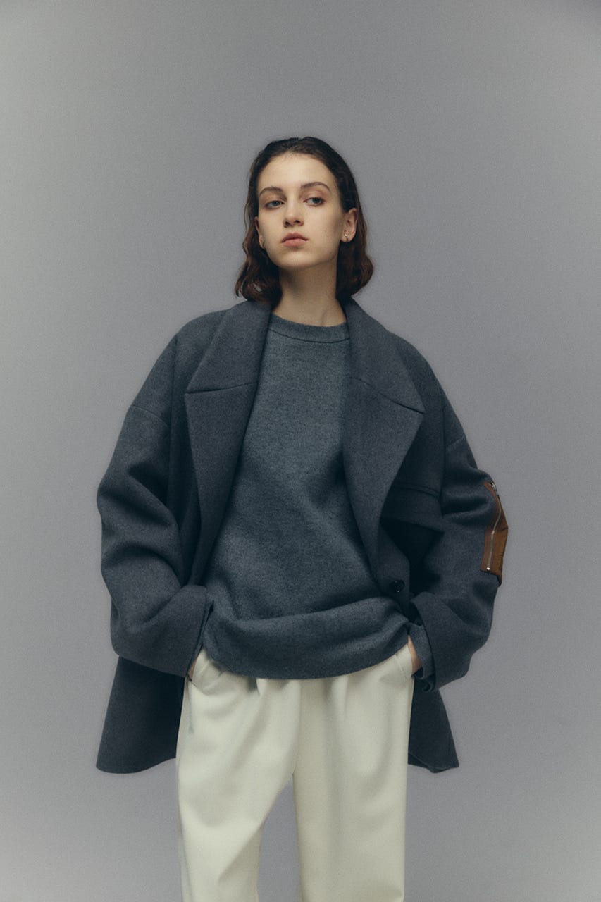 【26FW PRE ORDER】Big size single CT GRY FREE