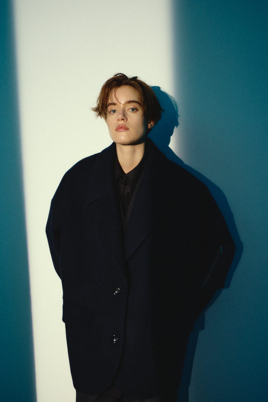【26FW OUTER PRE ORDER】Big size single CT NVY FREE