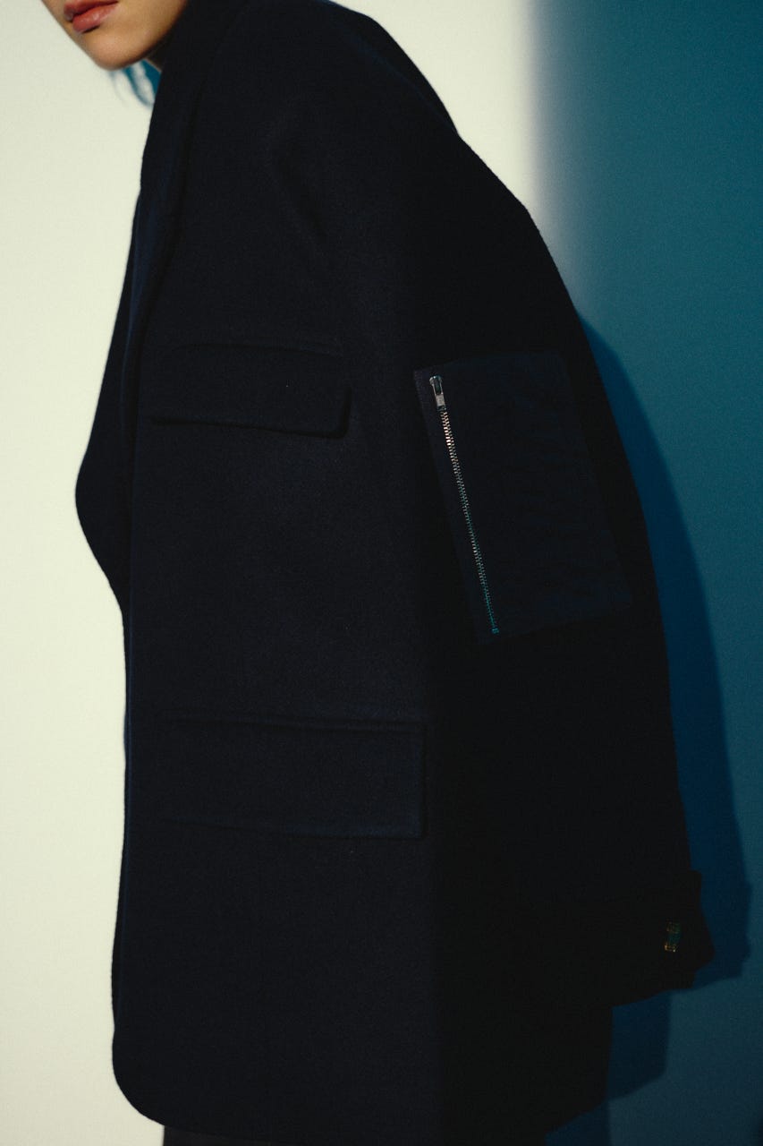 【26FW OUTER PRE ORDER】Big size single CT NVY FREE