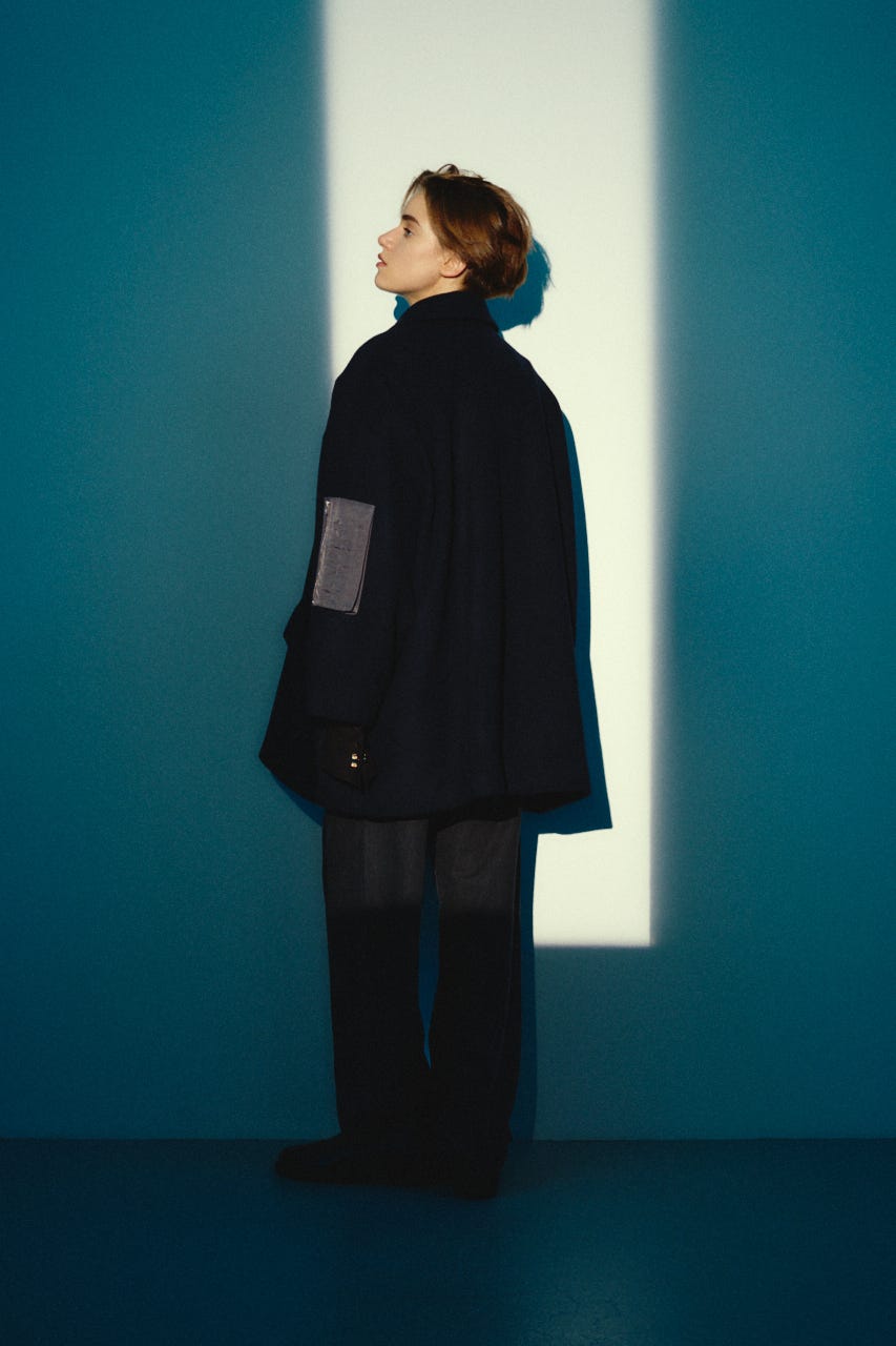 【26FW OUTER PRE ORDER】Big size single CT NVY FREE