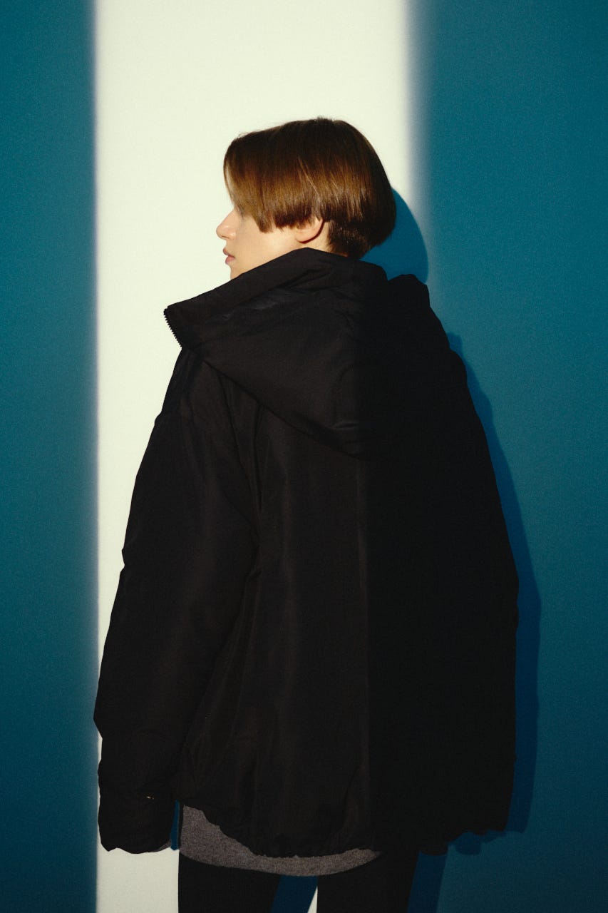 【26FW OUTER PRE ORDER】Back side down field CT BLK FREE