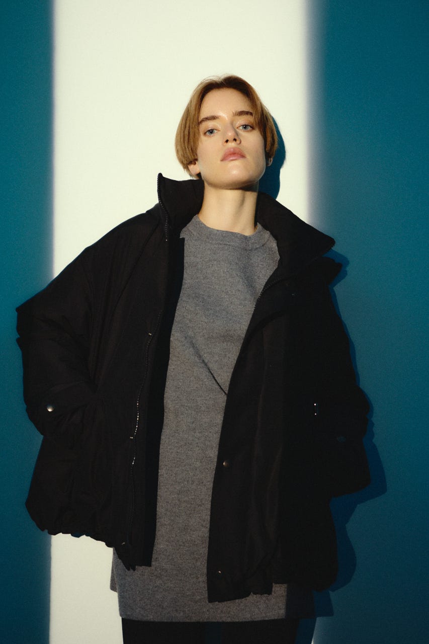【26FW OUTER PRE ORDER】Back side down field CT BLK FREE