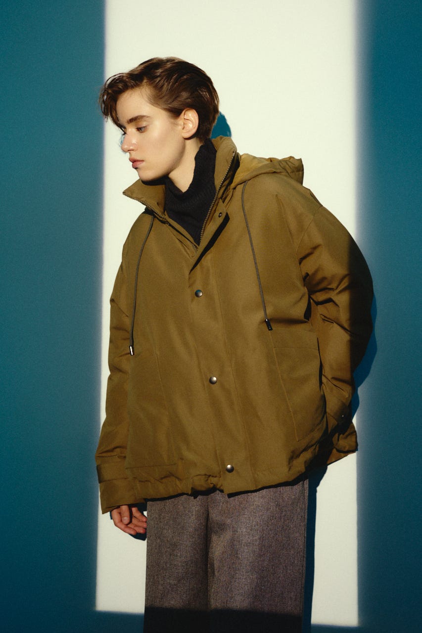【26FW OUTER PRE ORDER】Back side down field CT KHA FREE