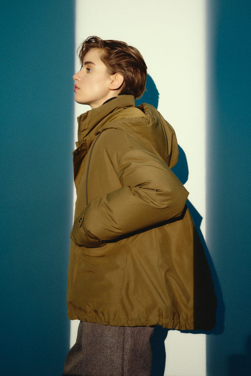 【26FW OUTER PRE ORDER】Back side down field CT KHA FREE