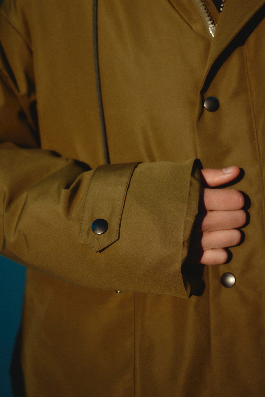 【26FW OUTER PRE ORDER】Back side down field CT KHA FREE