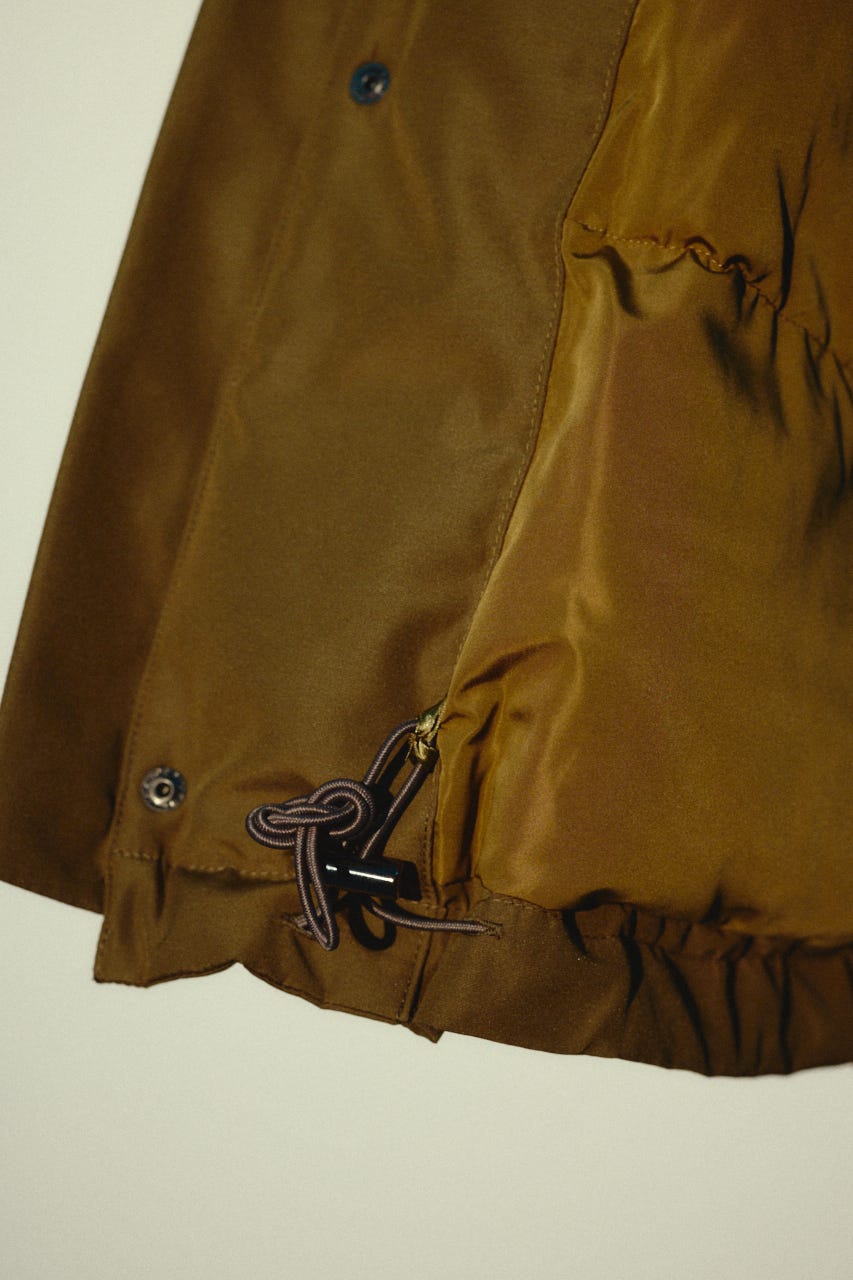【26FW OUTER PRE ORDER】Back side down field CT KHA FREE
