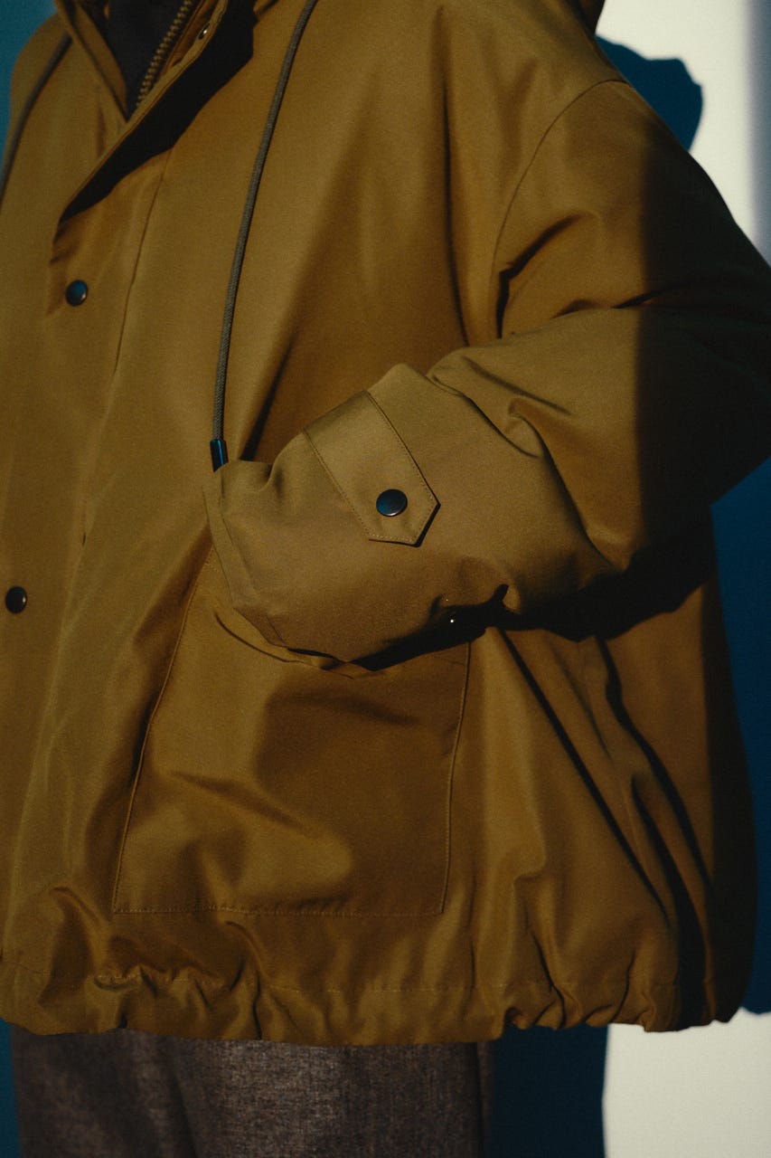 【26FW OUTER PRE ORDER】Back side down field CT KHA FREE