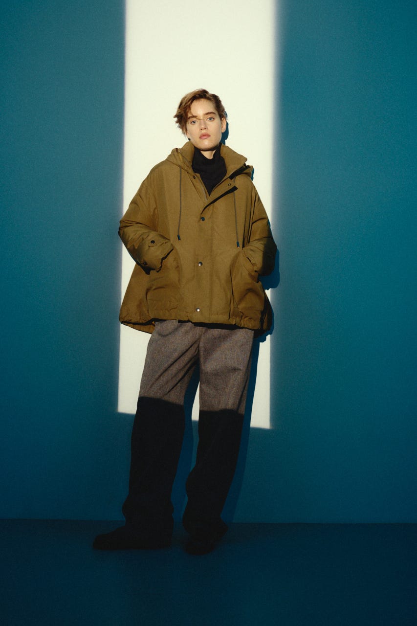 【26FW OUTER PRE ORDER】Back side down field CT KHA FREE