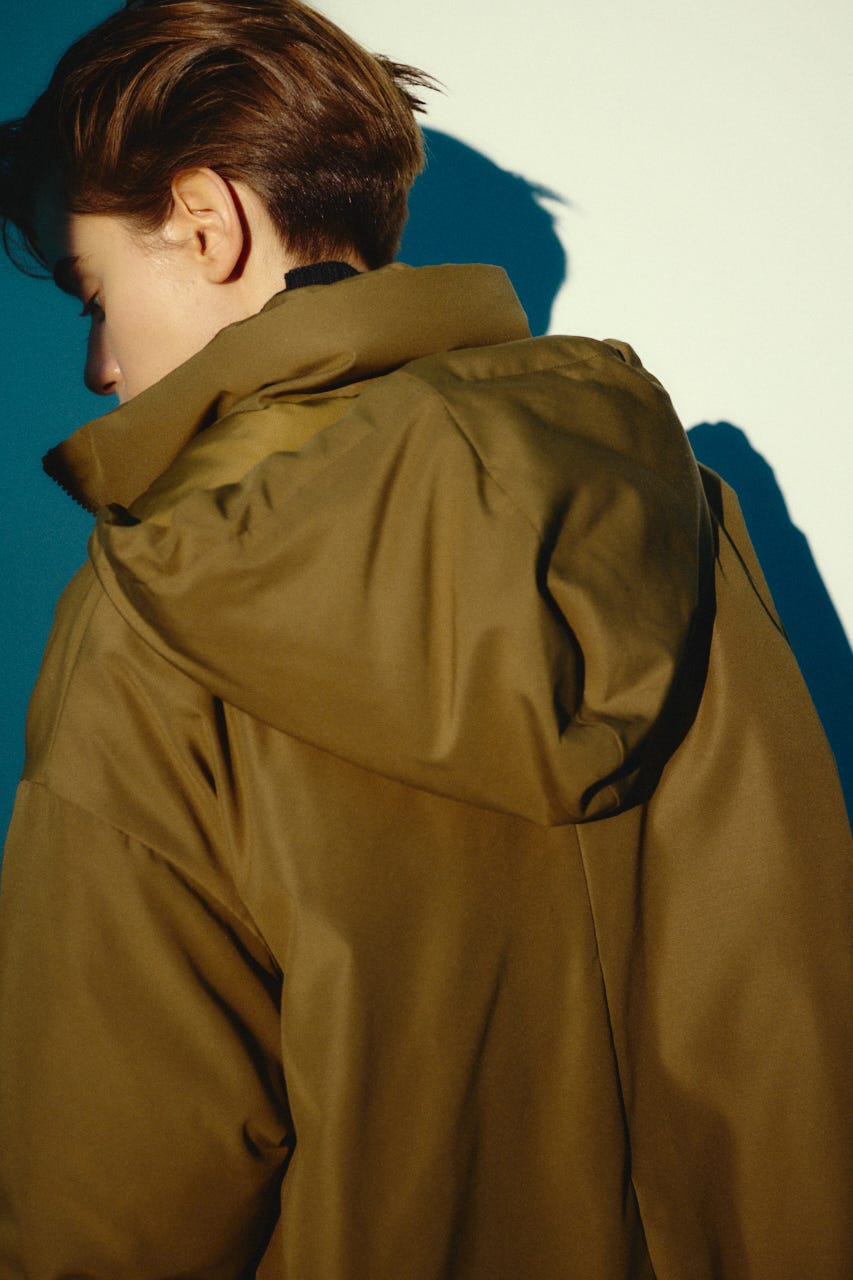 【26FW OUTER PRE ORDER】Back side down field CT KHA FREE