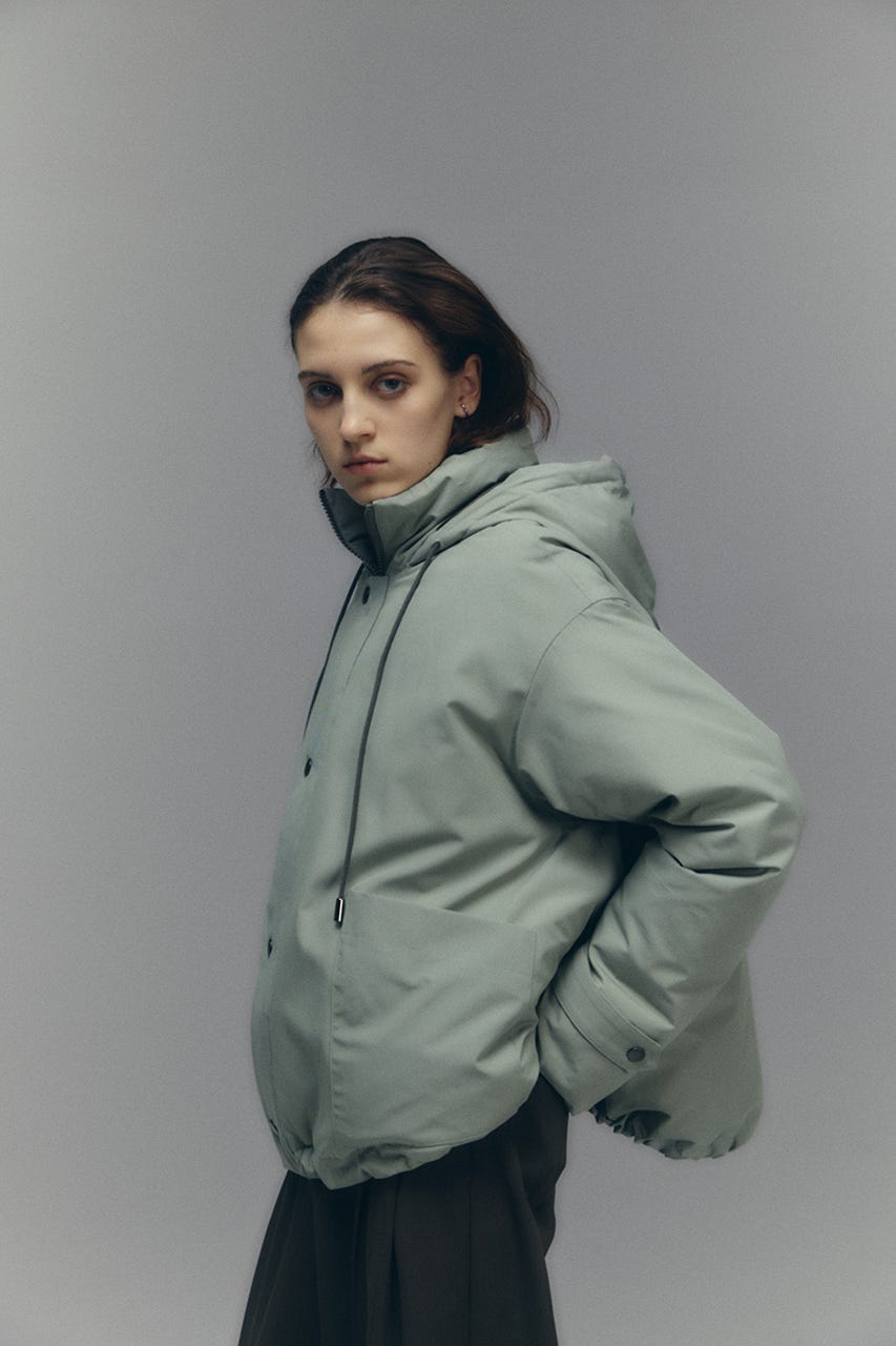 【26FW PRE ORDER】Back side down field CT L/GRN FREE