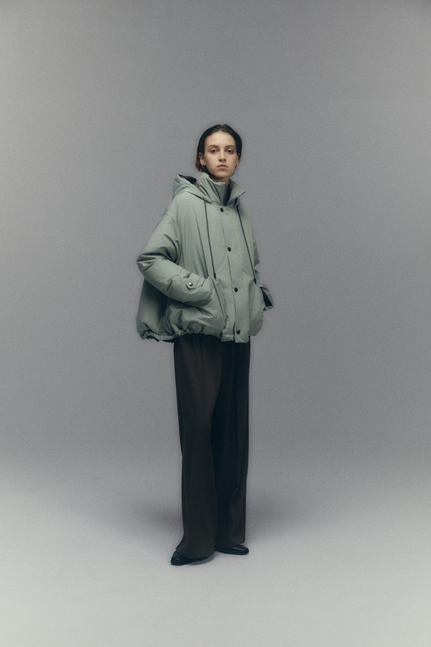 【26FW PRE ORDER】Back side down field CT L/GRN FREE