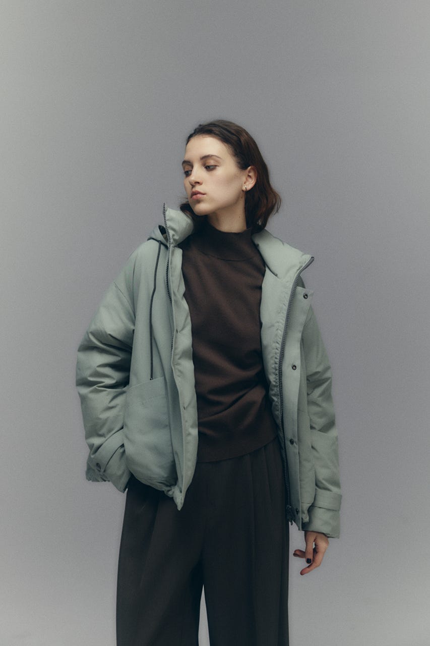 【26FW PRE ORDER】Back side down field CT L/GRN FREE