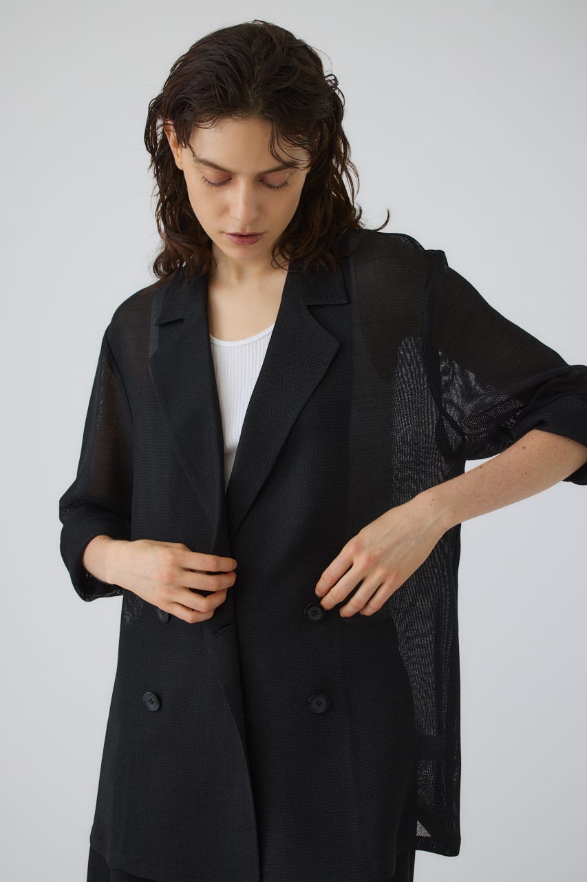 8/1- order start Double breasted light JK BLK FREE