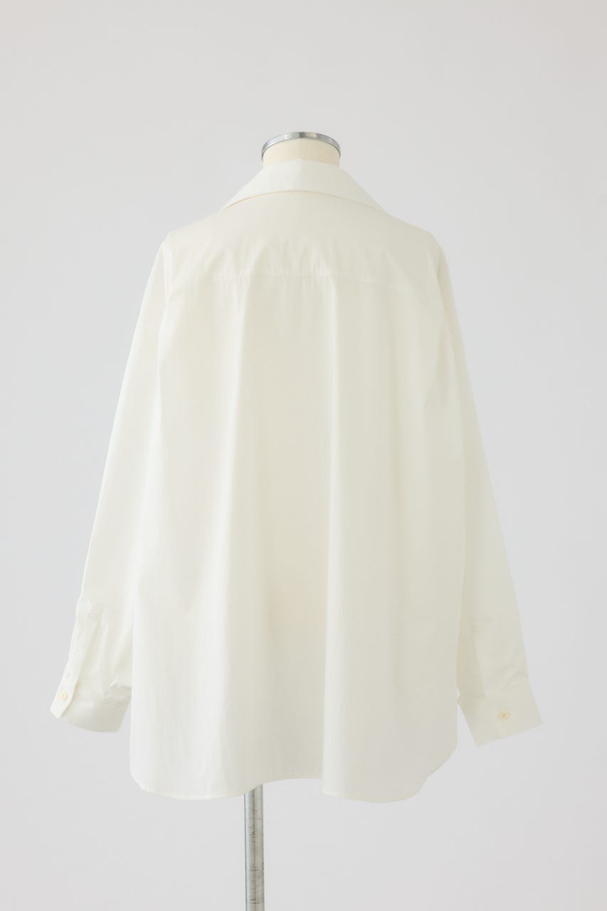 9/2- order start Neck open oversized SH WHT FREE