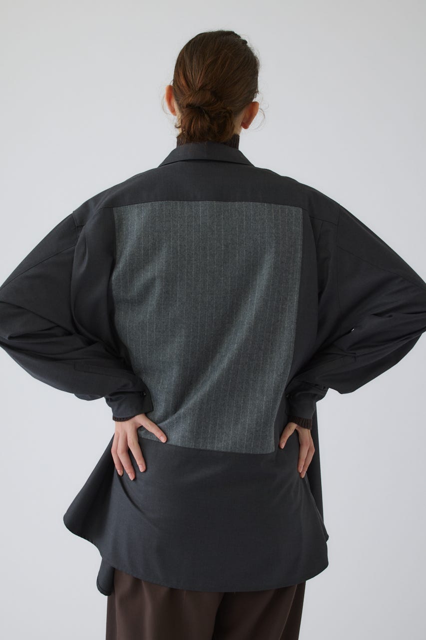 10/14- order start Back patchwork big SH C.GRY FREE