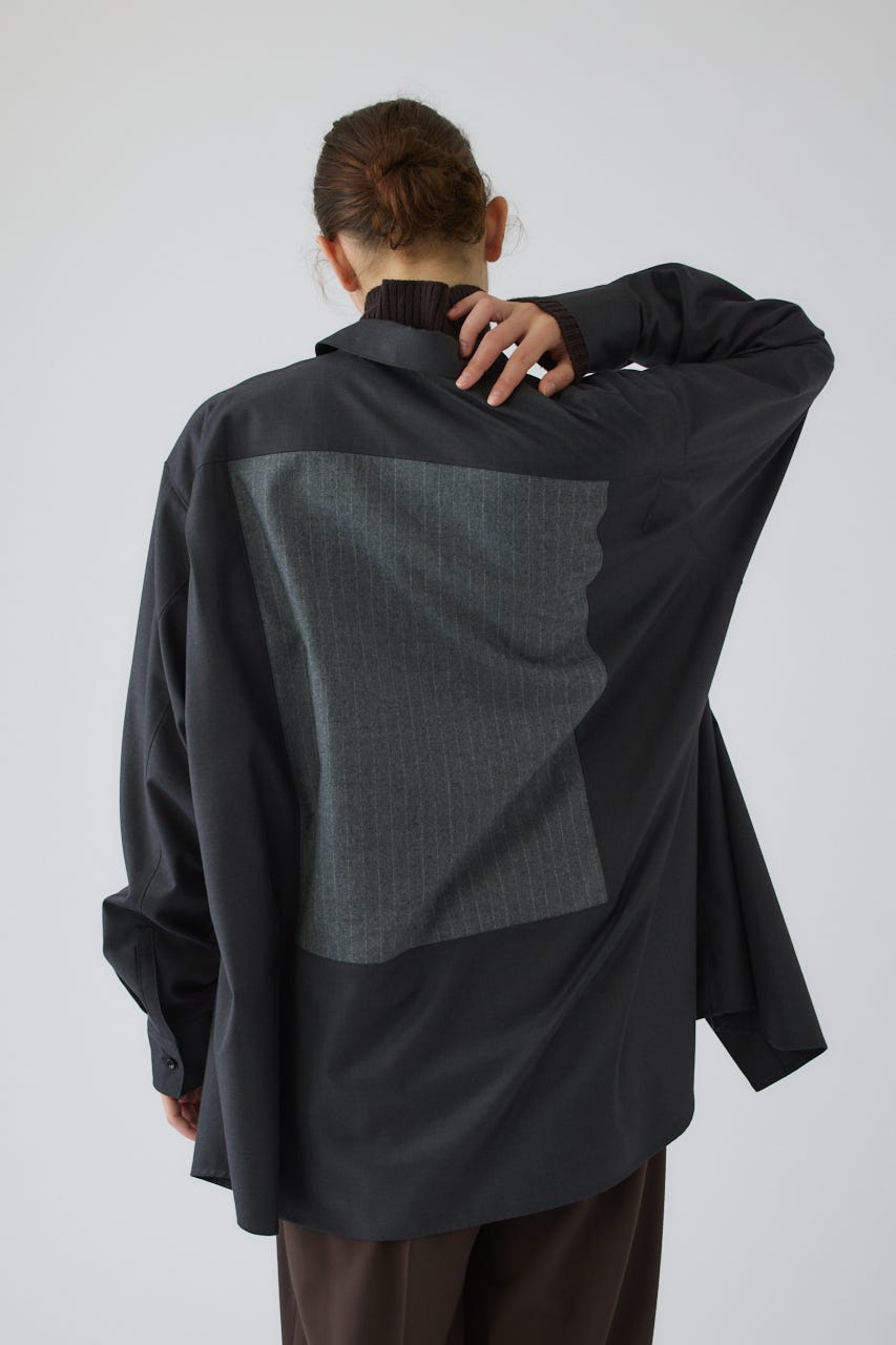 10/14- order start Back patchwork big SH C.GRY FREE