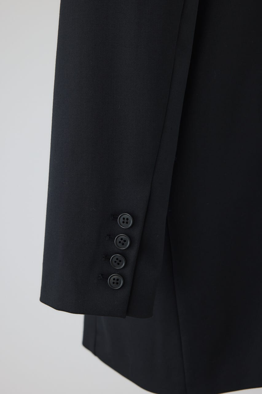 【26FW PRE ORDER】Straight shoulder jacket BLK 36