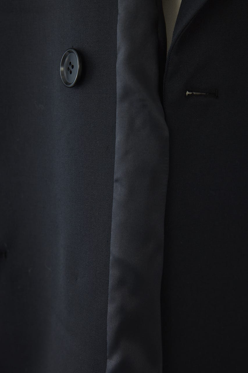 【26FW PRE ORDER】Straight shoulder jacket BLK 36