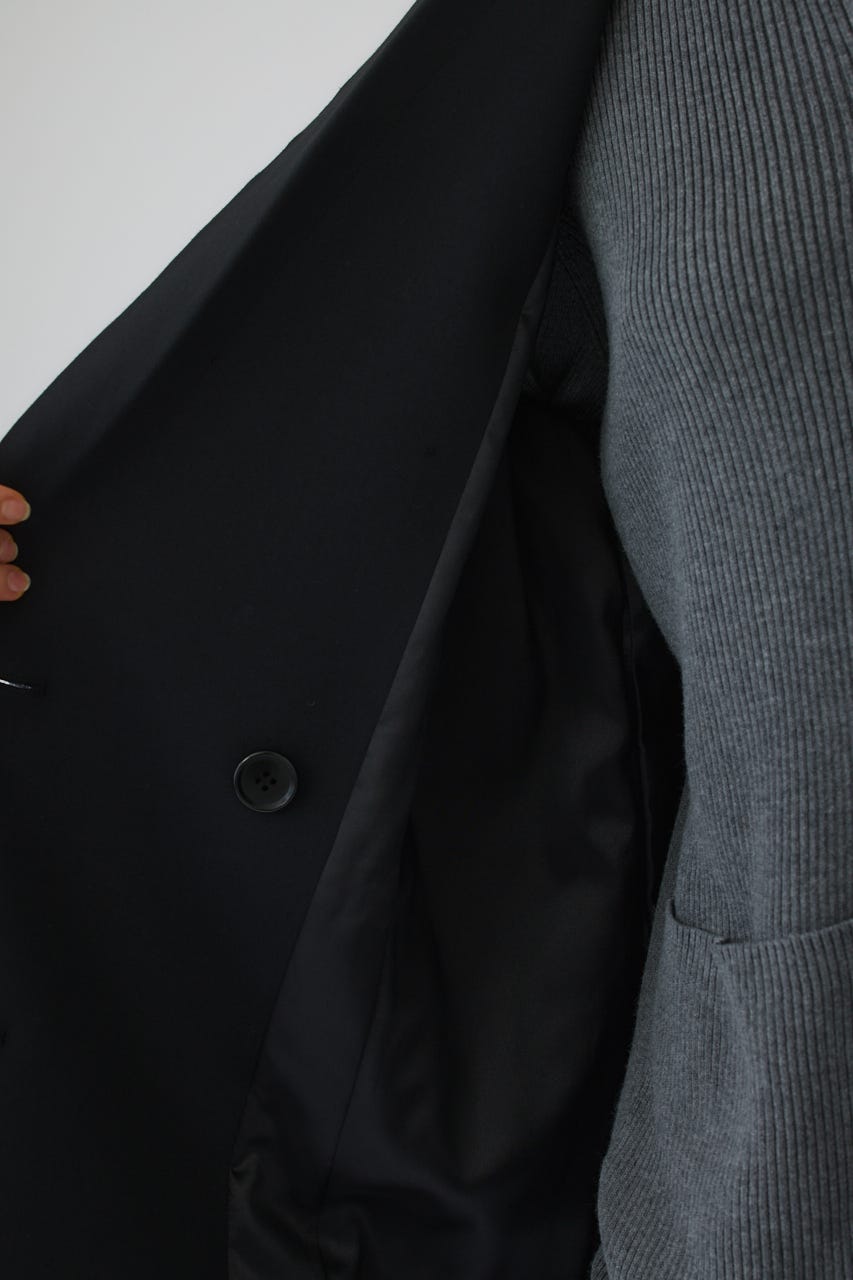 9/2- order start Straight shoulder jacket BLK 36