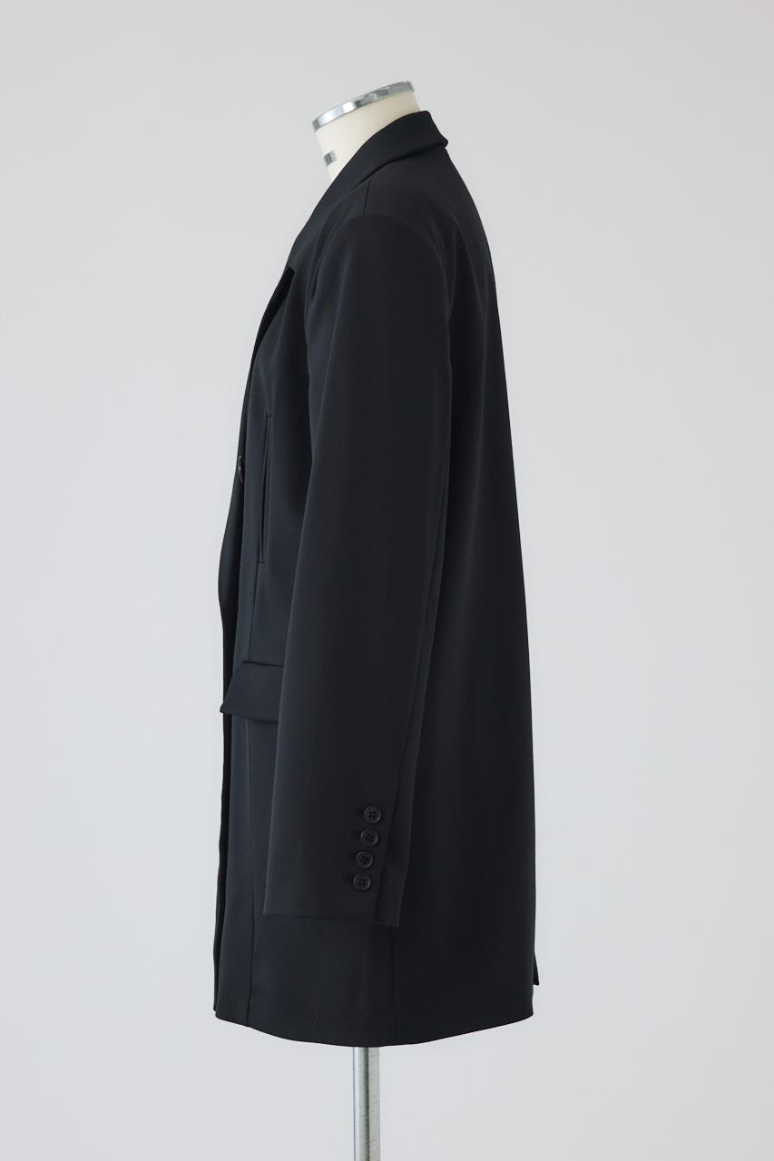 【26FW PRE ORDER】Straight shoulder jacket BLK 36