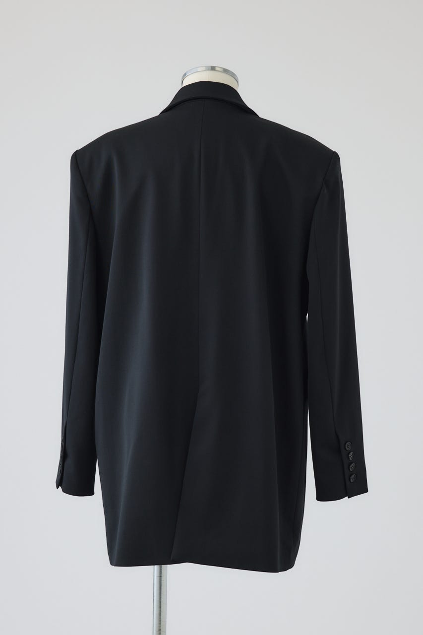 【26FW PRE ORDER】Straight shoulder jacket BLK 36