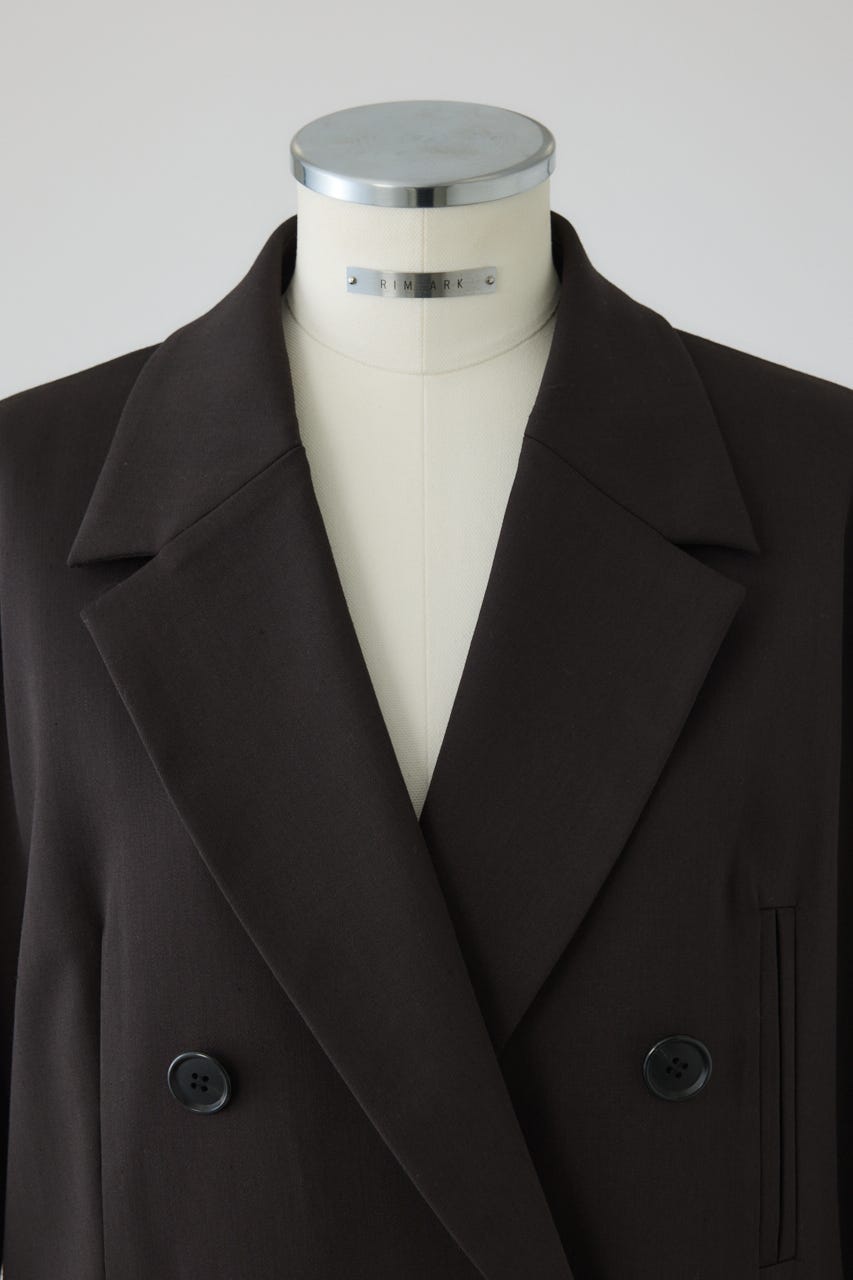 【26FW PRE ORDER】Straight shoulder jacket D/BRN 36