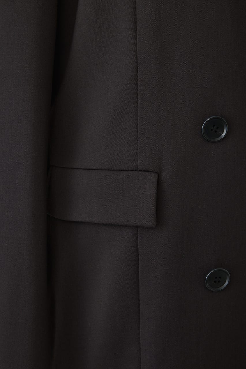 【26FW PRE ORDER】Straight shoulder jacket D/BRN 36