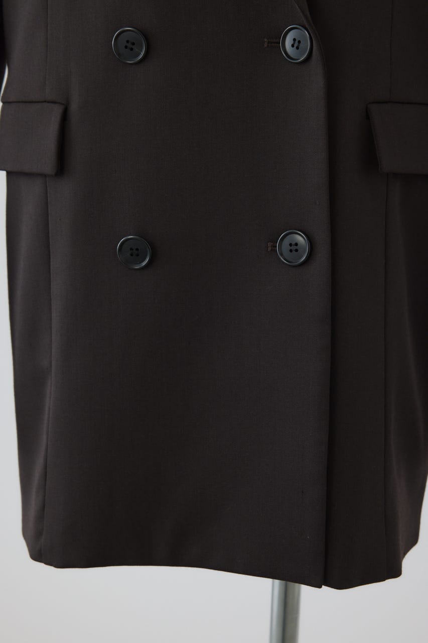 【26FW PRE ORDER】Straight shoulder jacket D/BRN 36