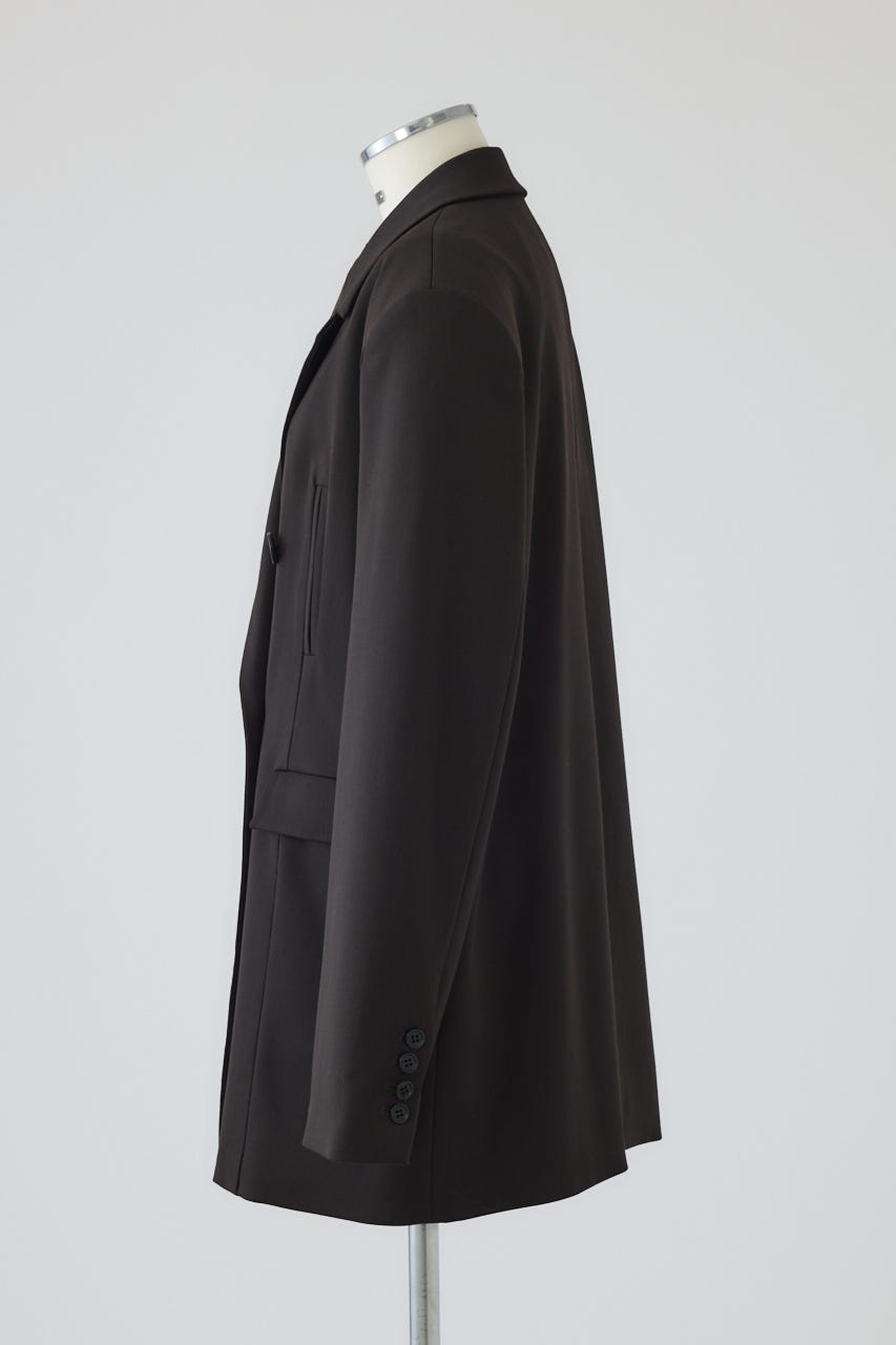 【26FW PRE ORDER】Straight shoulder jacket D/BRN 36