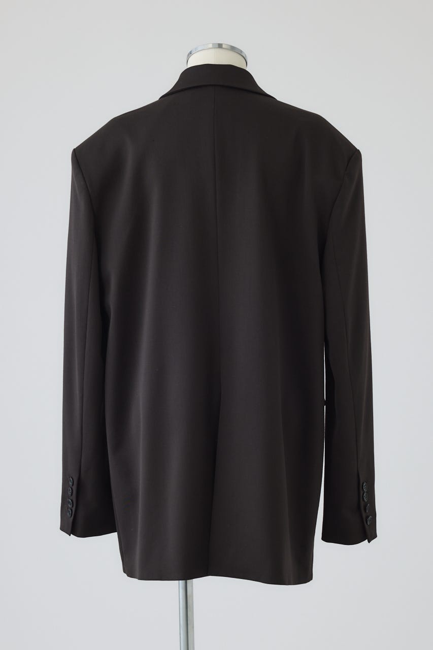 【26FW PRE ORDER】Straight shoulder jacket D/BRN 36