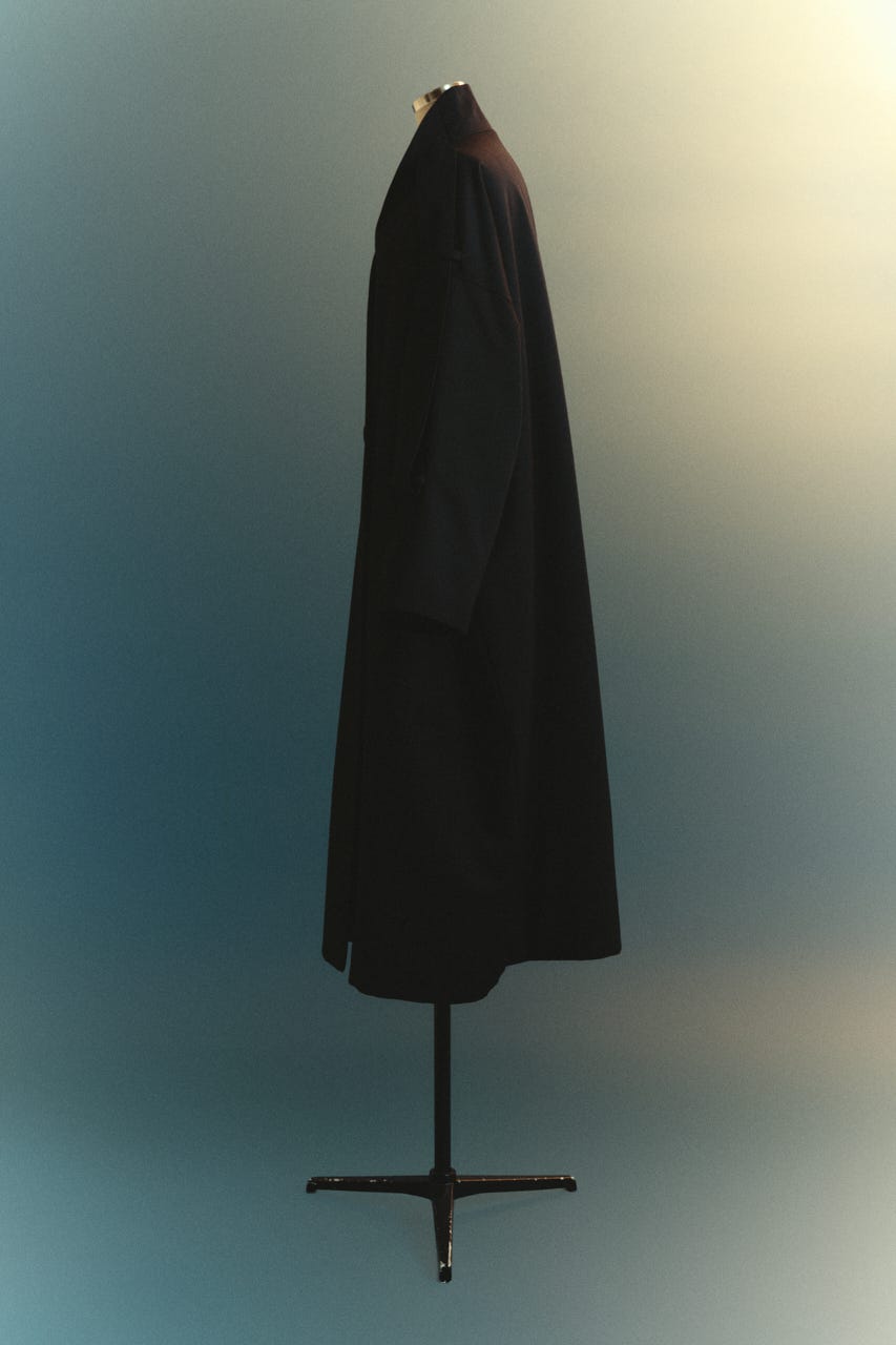 【TRANQUILITY】TQ gender-neutral coat BLK 38