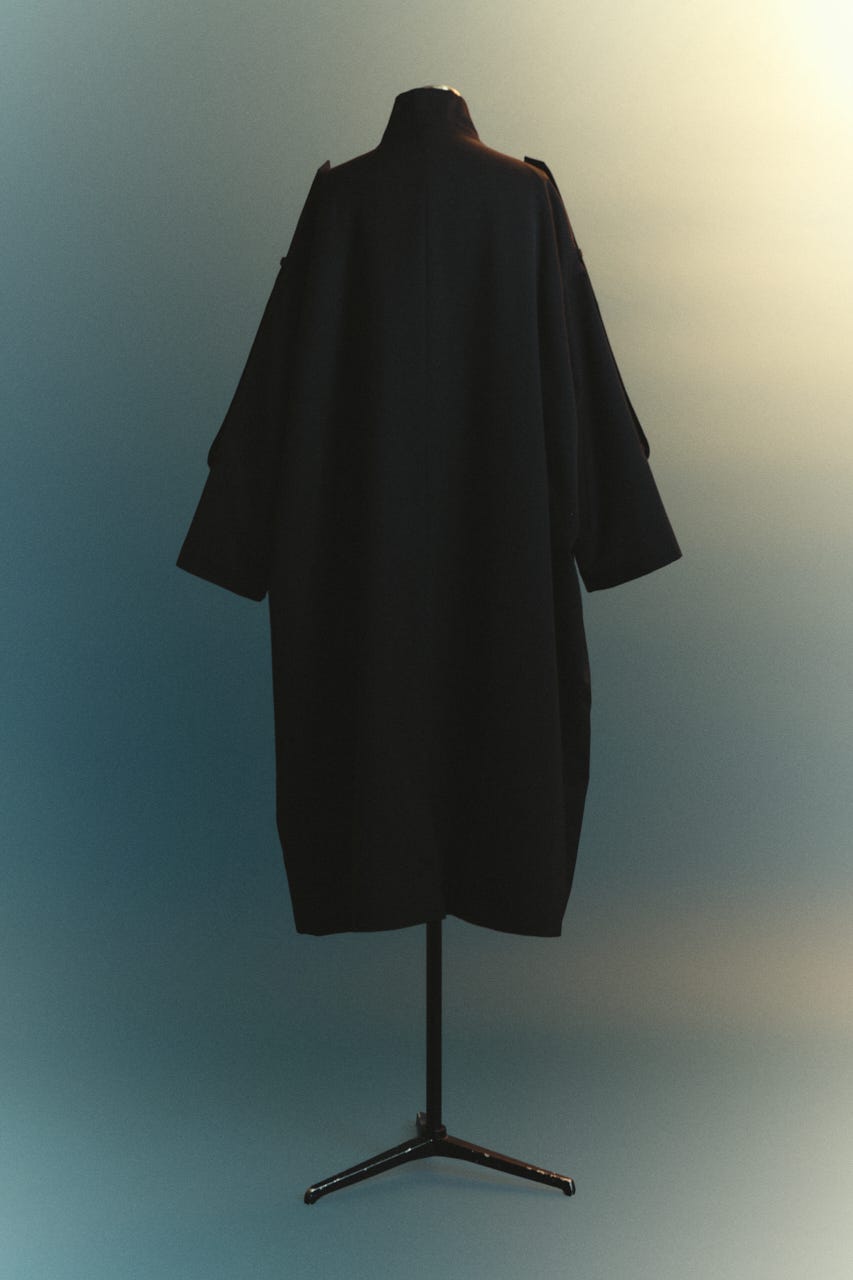【TRANQUILITY】TQ gender-neutral coat BLK 38