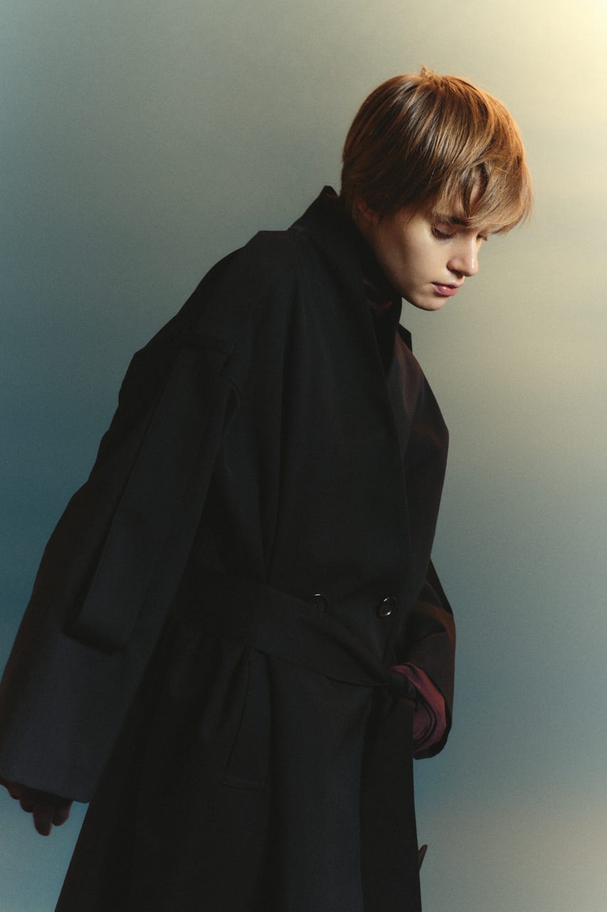 【TRANQUILITY】TQ gender-neutral coat BLK 38