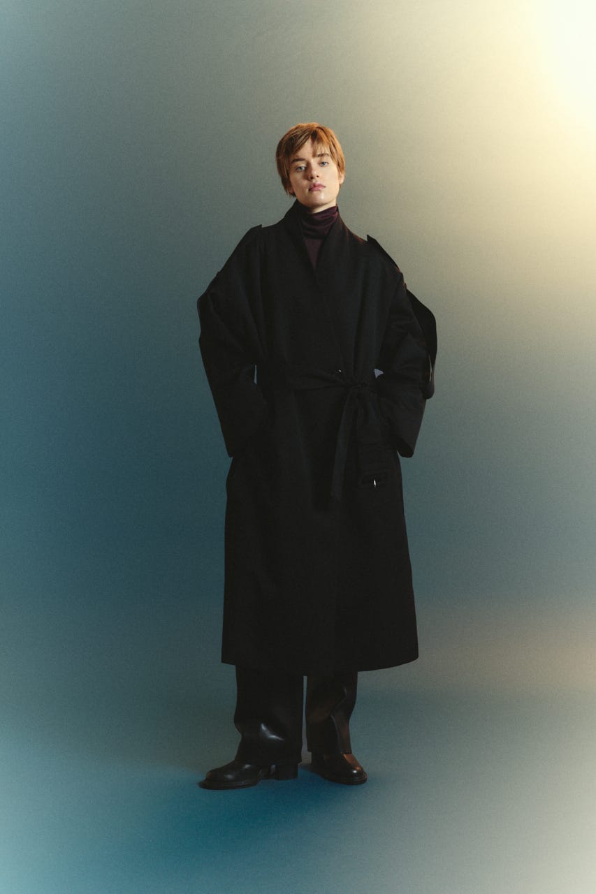 【TRANQUILITY】TQ gender-neutral coat BLK 38