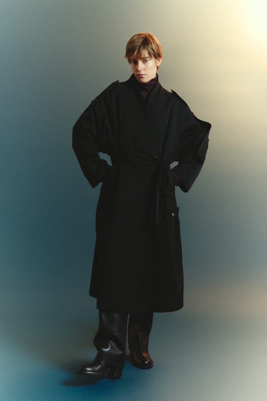 【TRANQUILITY】TQ gender-neutral coat BLK 38