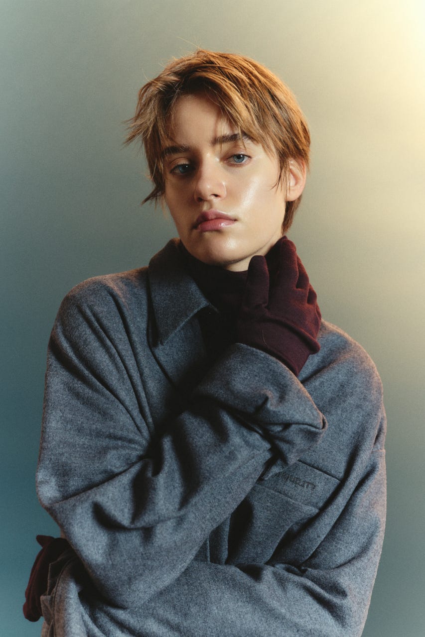 【TRANQUILITY】TQ Chin strap unisex SH GRY FREE