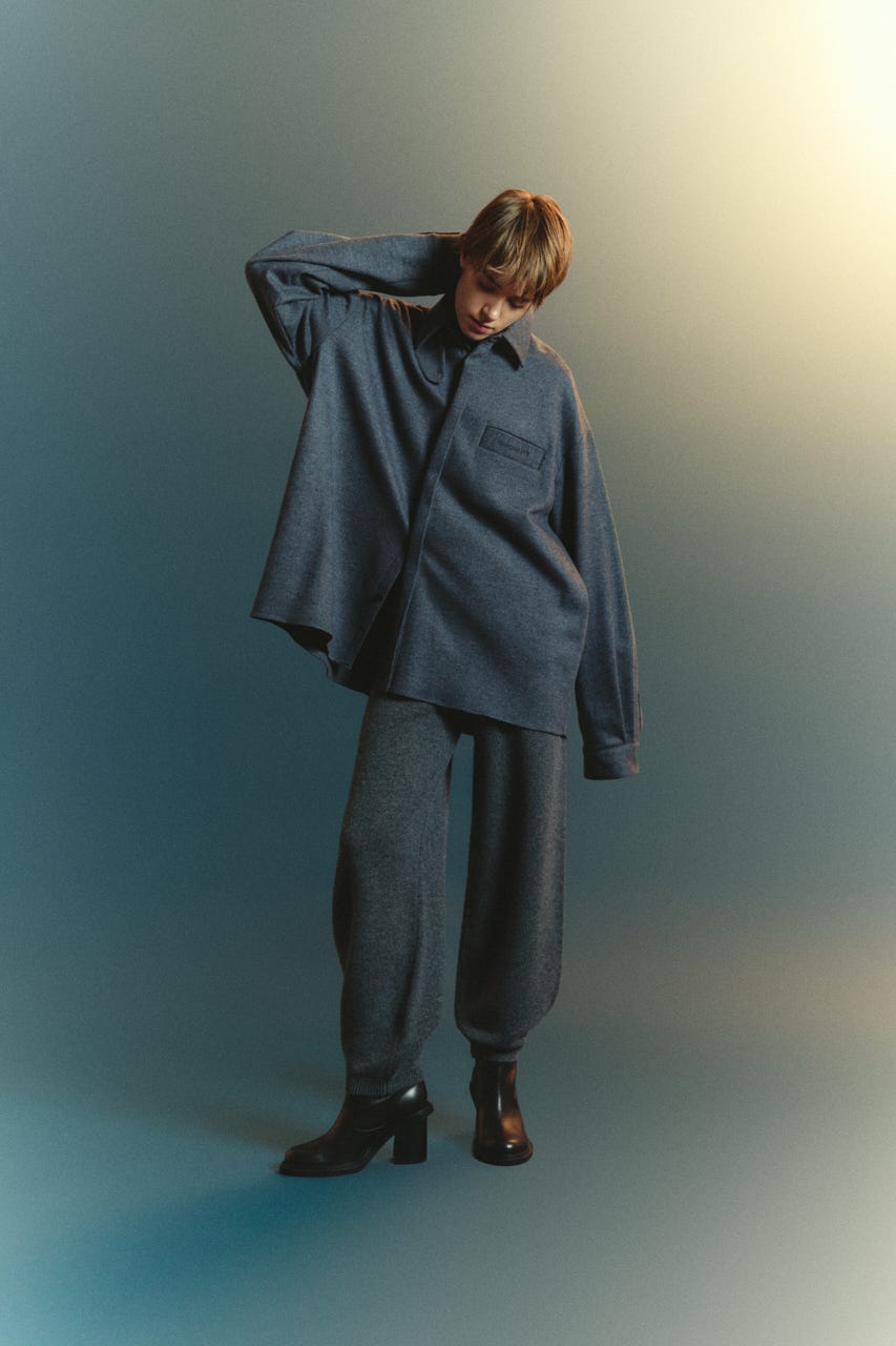【TRANQUILITY】TQ Chin strap unisex SH GRY FREE