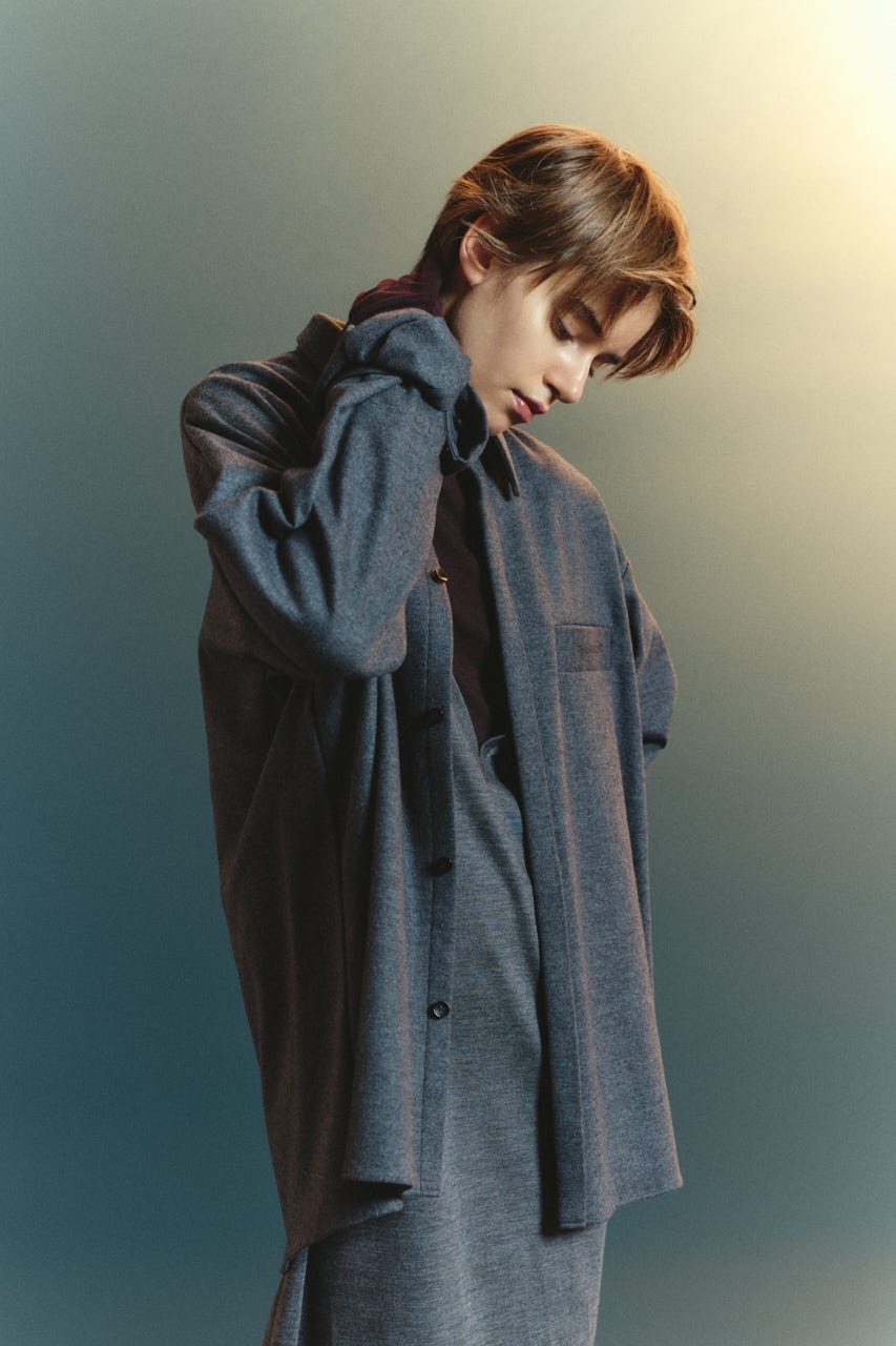 【TRANQUILITY】TQ Chin strap unisex SH GRY FREE
