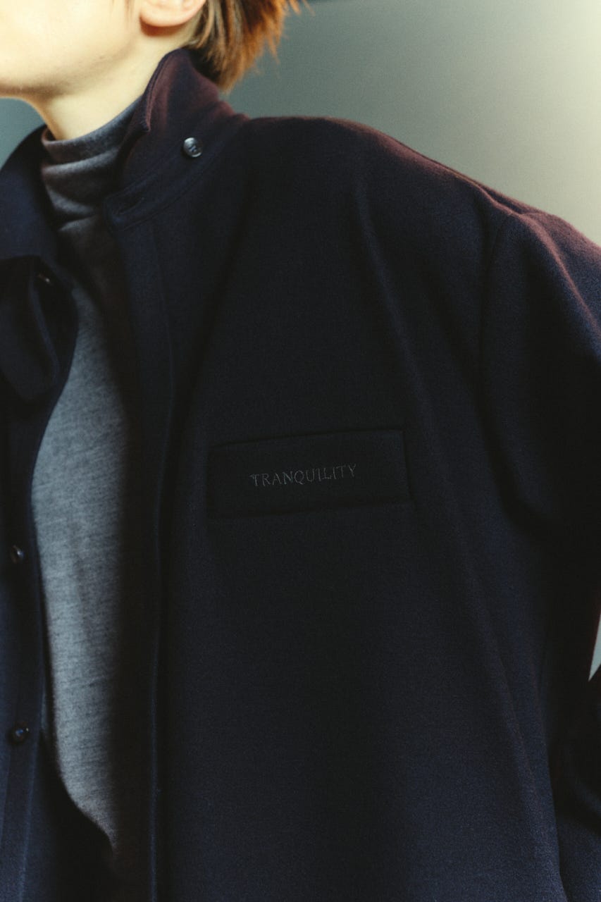 【TRANQUILITY】TQ Chin strap unisex SH NVY FREE
